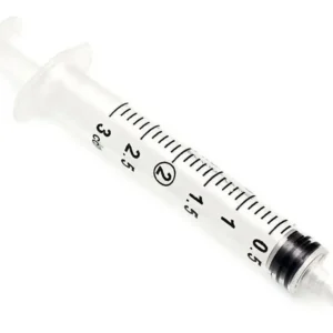 Jeringas 3 ml sin aguja x 100 un