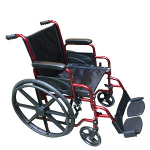 Silla de ruedas desmontable acero pintada 46cm