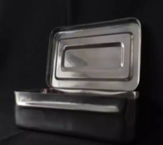 Caja de acero inoxidable de 20x10x5CM