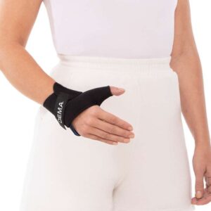 Muñequera boomerang de neoprene